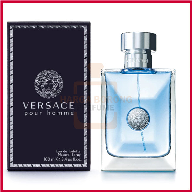 🟢🟡🔴Original (✅Harga Borong) Versac𝕖 Pour Homme Eau de toilette 100ml For Men (Original)