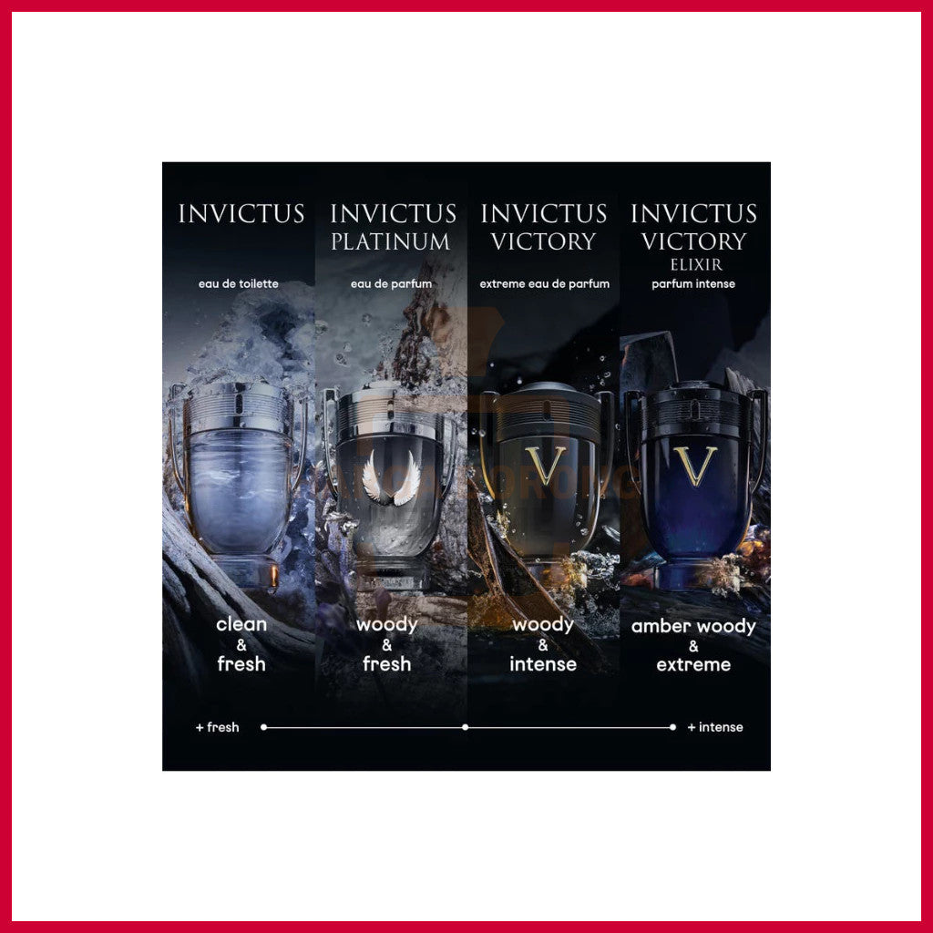 🟢🟡🔴Original (✅Harga Borong) Invictus Victory Eau de Parfum 100 ml men