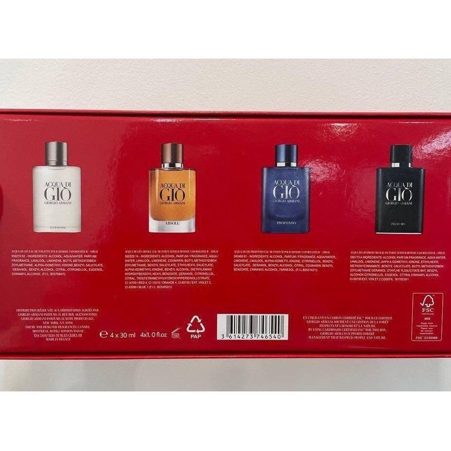 🟢🟡🔴Original (✅Harga Borong) 4in1 Acqua Di Gio Men 4x30ml Set