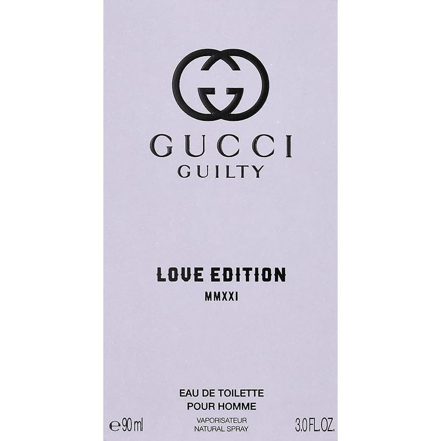 🟢🟡🔴Original (✅Harga Borong) GUILTY POUR HOMMEI EDT SPRAY LOVE EDITION MMXXI (90 ML) FOR MEN