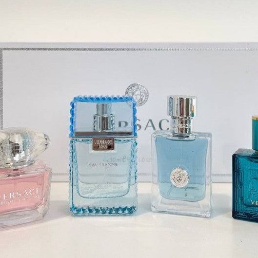 🟢🟡🔴Original (✅Harga Borong) Versace Eros 4in1 Gift Set 4x30ml White Box