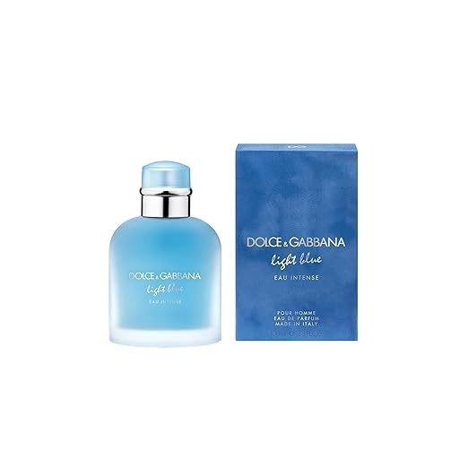 🟢🟡🔴Original (✅Harga Borong) Light Blue Intense Pour Homme, Eau De Parfum Spray, Fragrance For Men 100ml