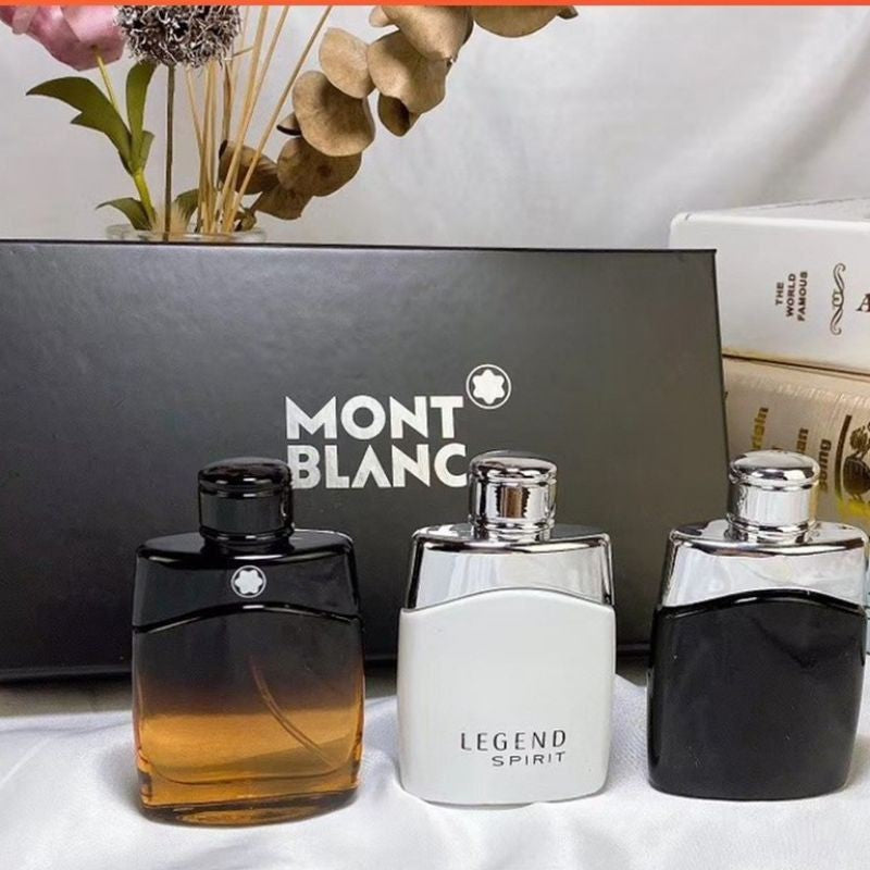 🟢🟡🔴Original (✅Harga Borong)M0NTBLANC Legend Men 3in1 Gift Set (3x30ml) Perfume For men