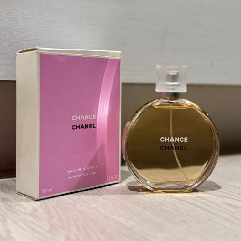 🟢🟡🔴Original (✅Harga Borong) Chance Eau Vive Edt 100ml for woman