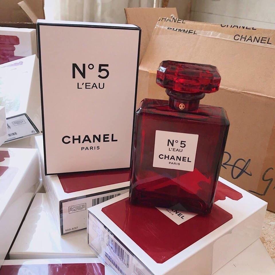 🟢🟡🔴Original (✅Harga Borong)5 L'Eau Red Edition EDP for Women 100ml