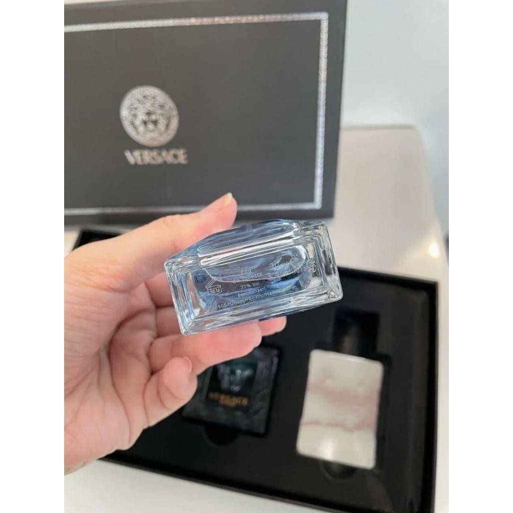 🟢🟡🔴Original (✅Harga Borong) Pour Homme + Eros + Fraiche Mini 3in1 Gift Set 3x30ml Perfume For men