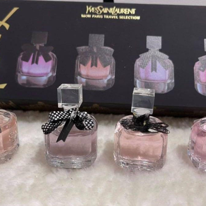 🟢🟡🔴Original (✅Harga Borong) Mon Paris 7in1 Perfume Gift Set (4x7.5ml + Lipstick + Le Cushion) WPB