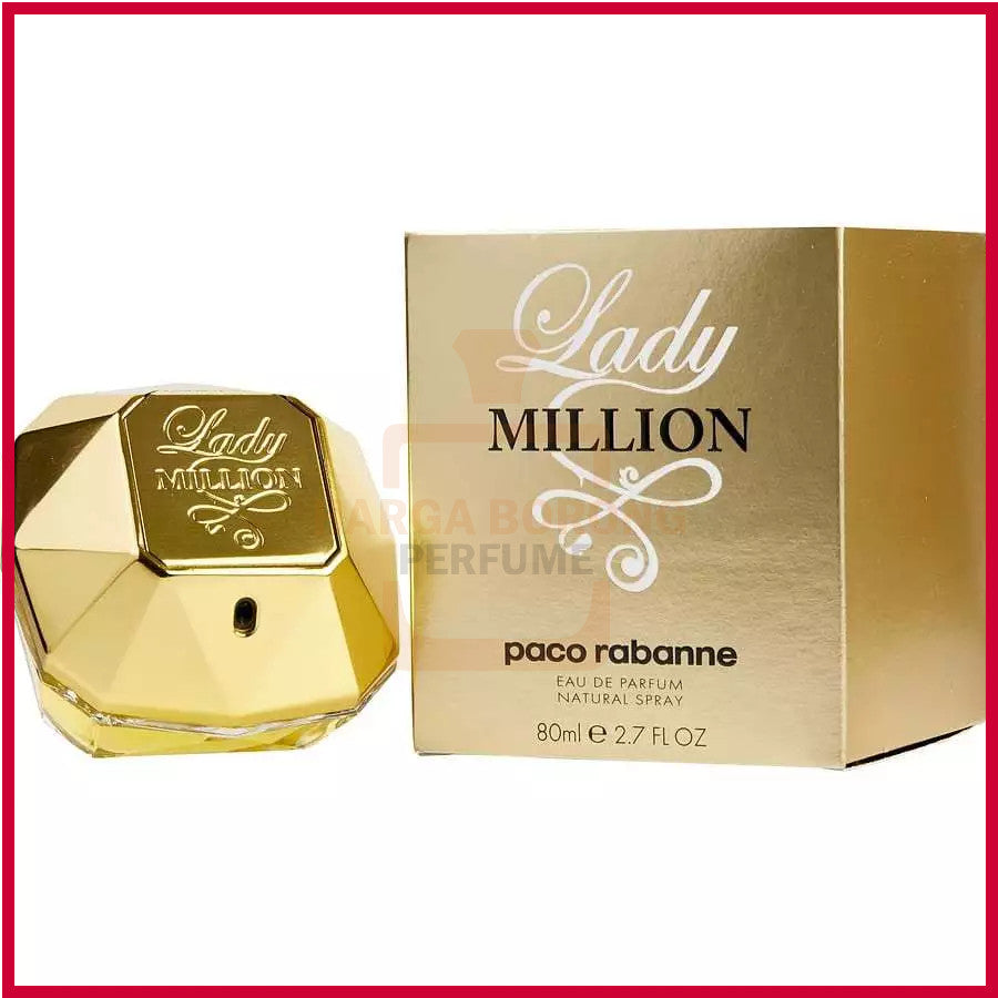 🟢🟡🔴Original (✅Harga Borong) Paco Rabanne Lady Million Eau de Parfum 80 ml for women