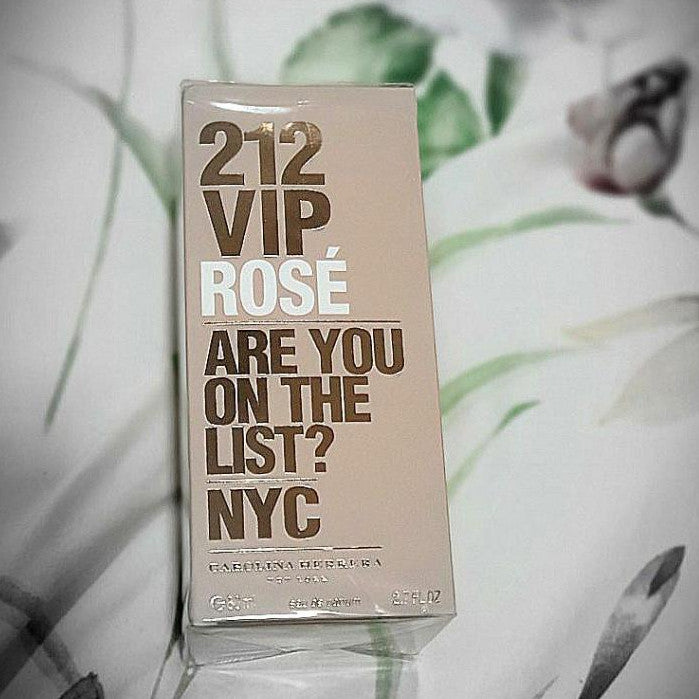 🟢🟡🔴Original (✅Harga Borong) 212 VIP Rose EDP 80ml for woman