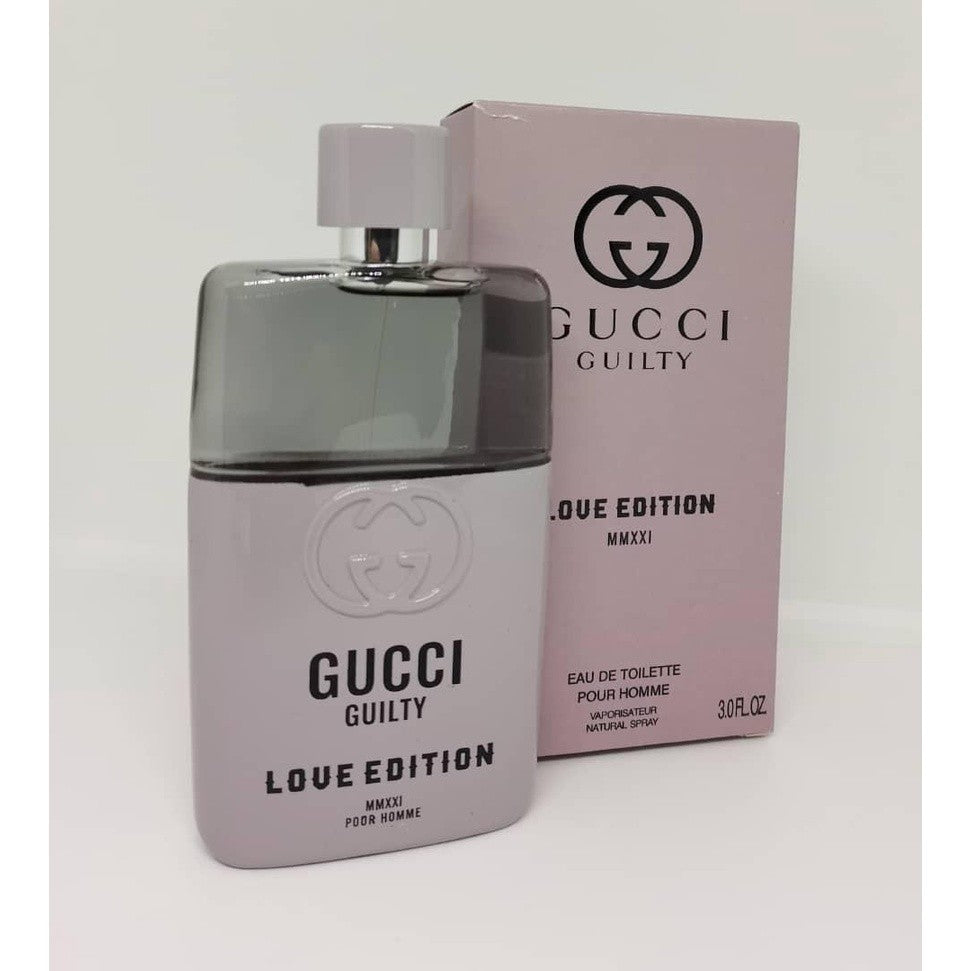🟢🟡🔴Original (✅Harga Borong) GUILTY POUR HOMMEI EDT SPRAY LOVE EDITION MMXXI (90 ML) FOR MEN