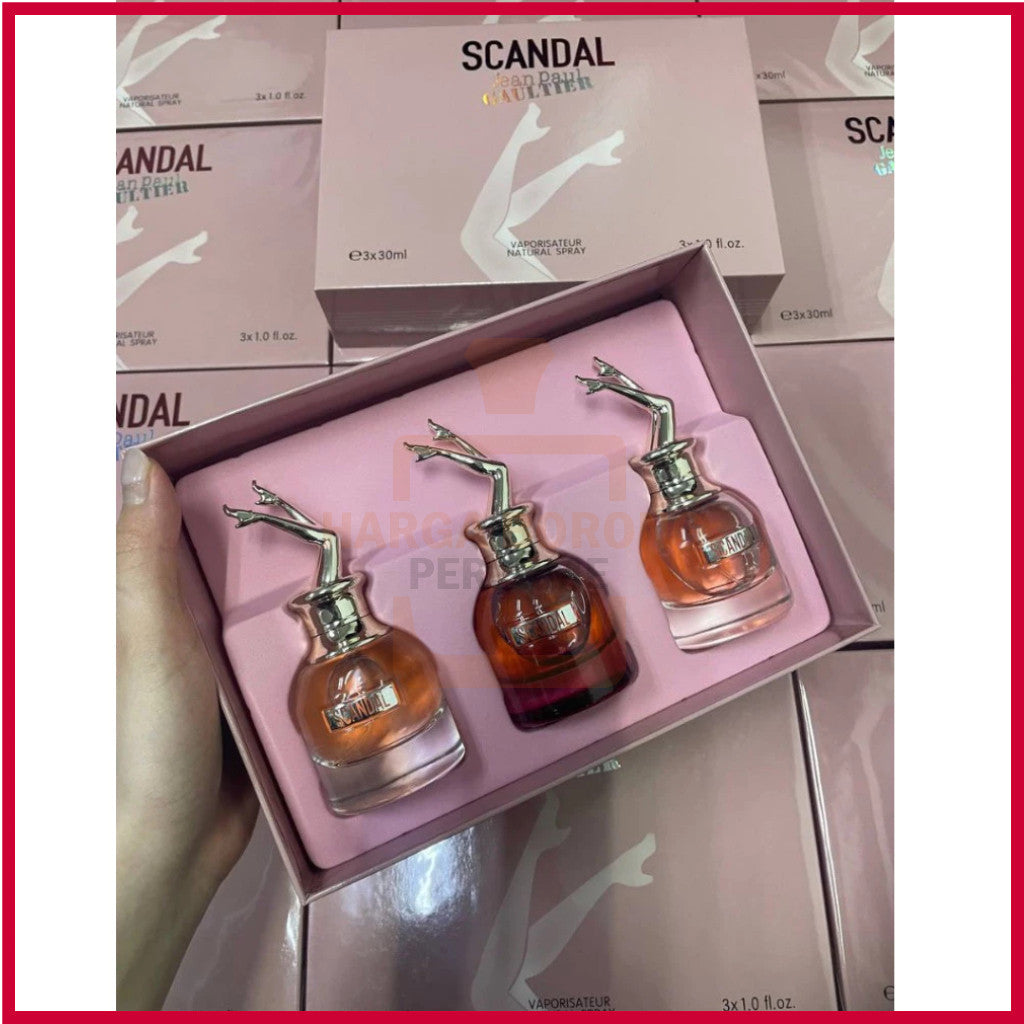 🟢🟡🔴Original (✅Harga Borong) JPG Scandal set 3in1 3x30 ml For Her