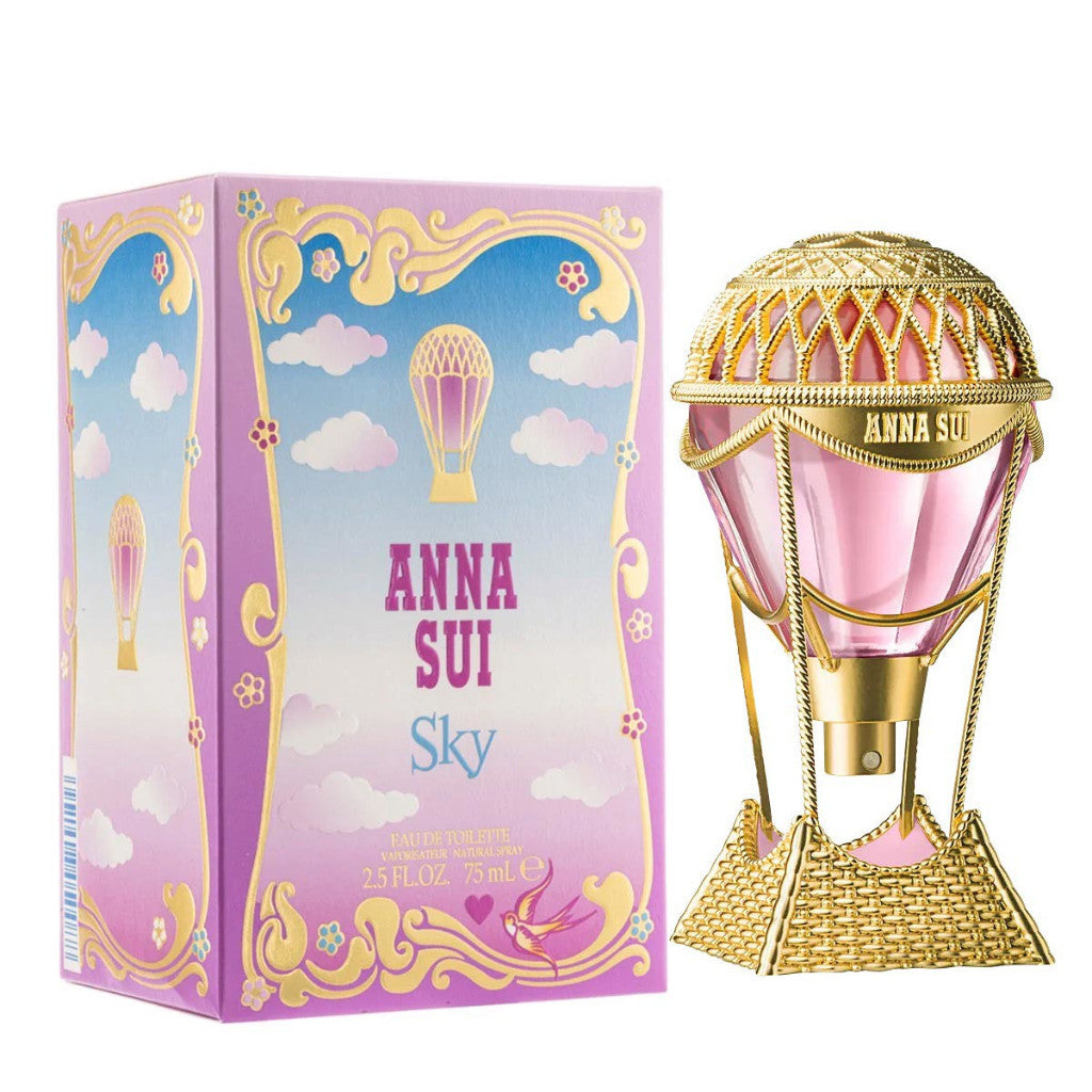 🟢🟡🔴Original (✅Harga Borong) Perfume Anna Sui Sky Edt 75ml for Women