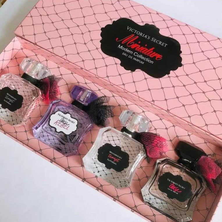🟢🟡🔴Original (✅Harga Borong) Bombshell Tease - 3in1 4in1 Perfume Gift Set