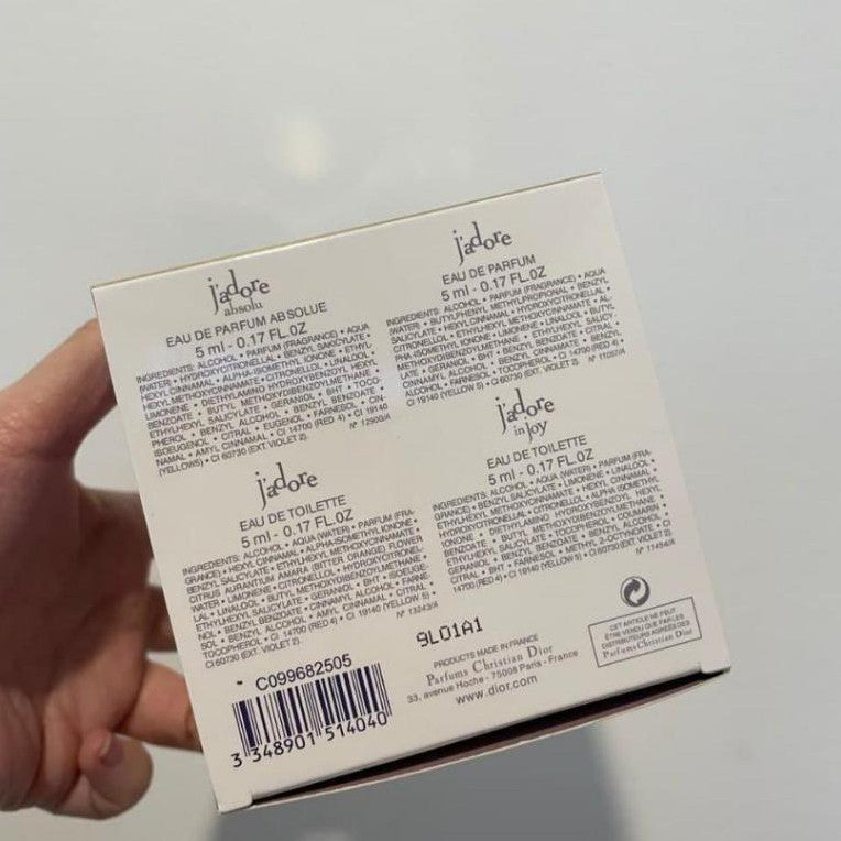 🟢🟡🔴Original (✅Harga Borong) ChIoe Limited Edition Set 4in1 (White Box) 4x30ml Christmas Perfume For Women