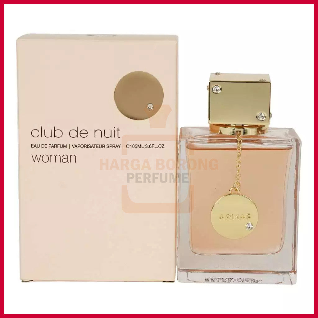 🟢🟡🔴Original (✅Harga Borong) Perfume Armaf Club De Nuit  105 ml Fragrance For Women