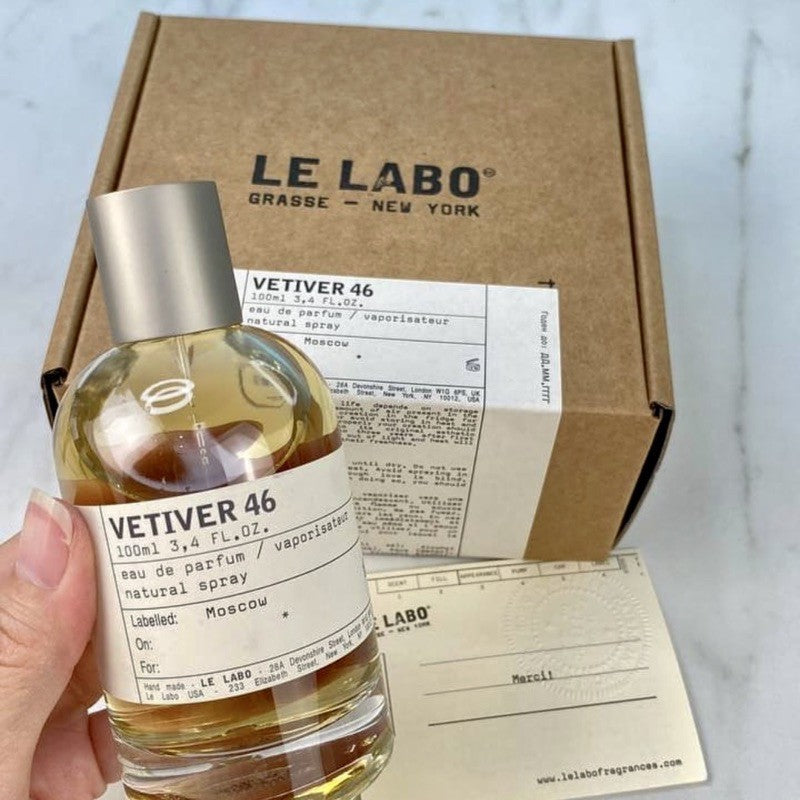 🟢🟡🔴Original (✅Harga Borong)Vetiver 46 Edp perfumes100ml for men and women