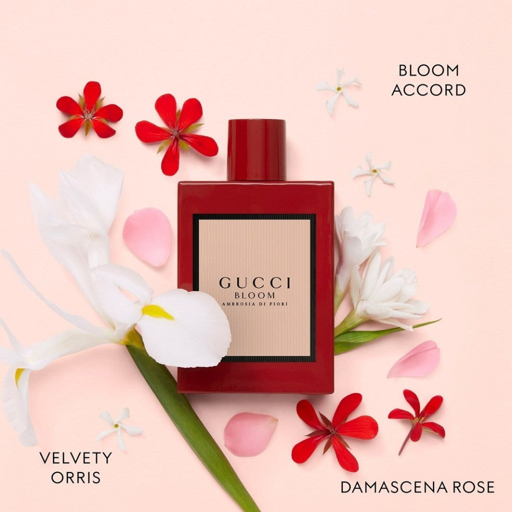 🟢🟡🔴Original (✅Harga Borong)Bloom Ambrosia di Fiori Women 3.3 oz EDP Spray 100ml