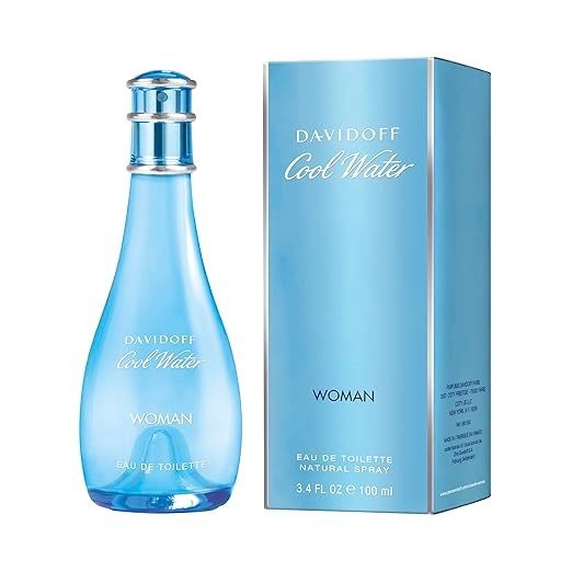 🟢🟡🔴Original (✅Harga Borong) Cool Water Eau De Toilette 100ml Spray for Women