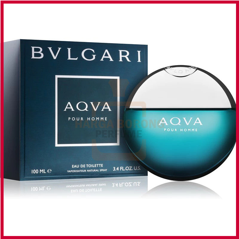 🟢🟡🔴Original (✅Harga Borong) Aqva Pour Homme (EDT) 100ml Perfume For Men