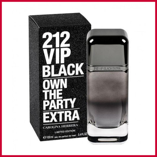🟢🟡🔴Original (✅Harga Borong) Carolina Herrera 212 VIP Black Extra EDP 100ml