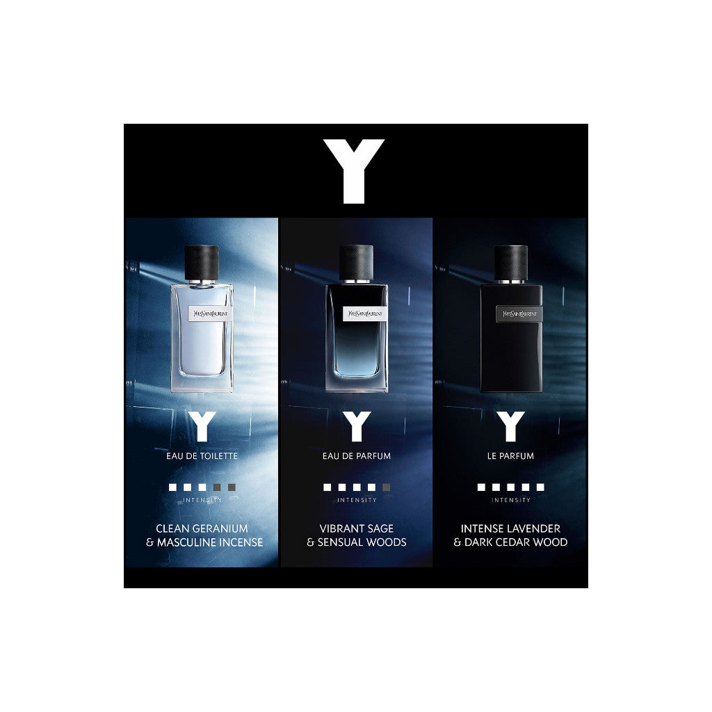 🟢🟡🔴Original (✅Harga Borong) PerfumeYSL Y Eau de Toilette for Men 100ml