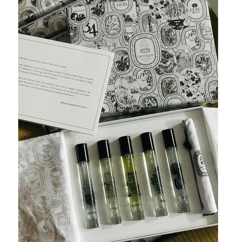 🟢🟡🔴Original (✅Harga Borong) 5in1 Gift Set 5x7.5ml Perfume Spray Men & Women