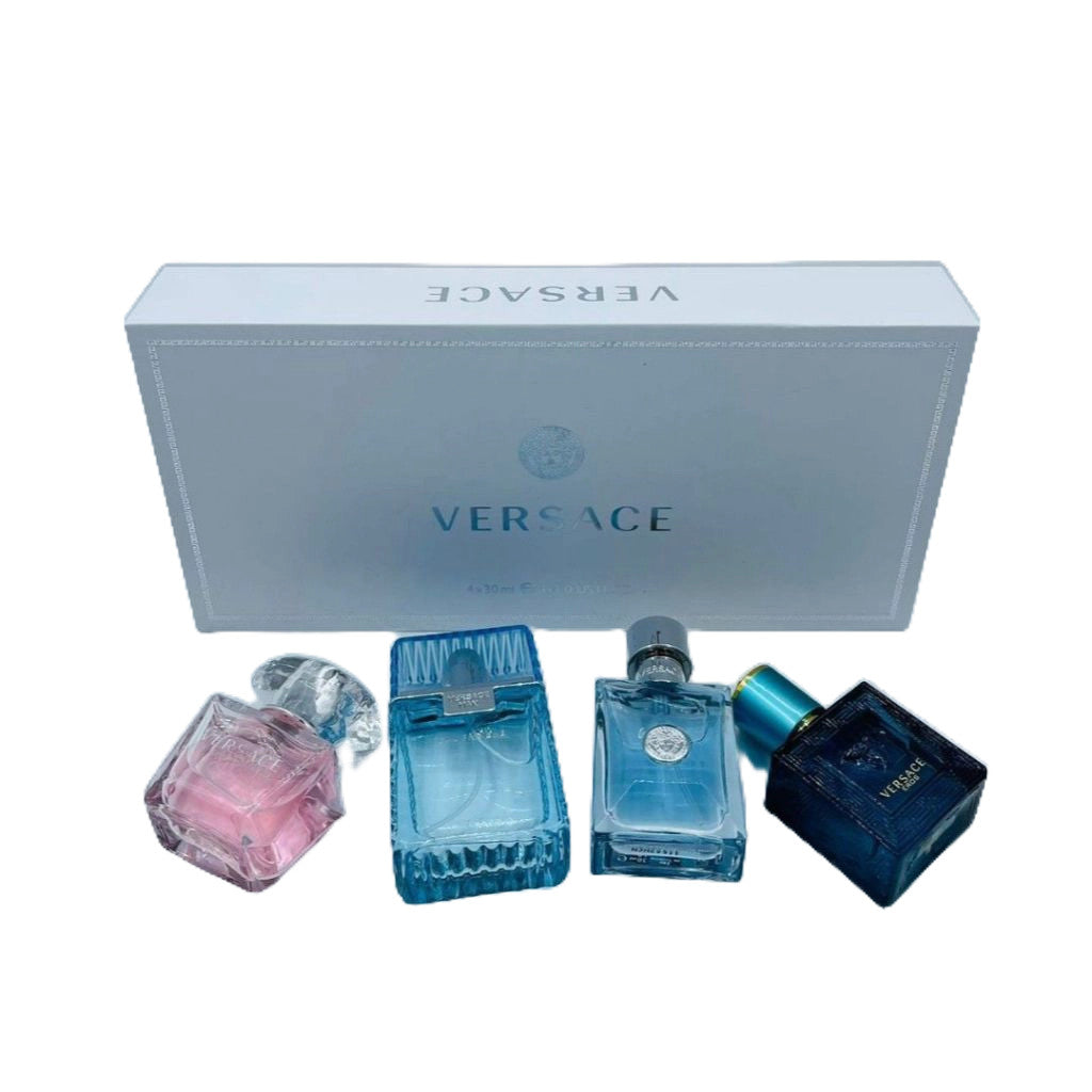 🟢🟡🔴Original (✅Harga Borong) Varsce 4in1 White box ( Perfume Gift Set ) For Men & Women 4x30ml