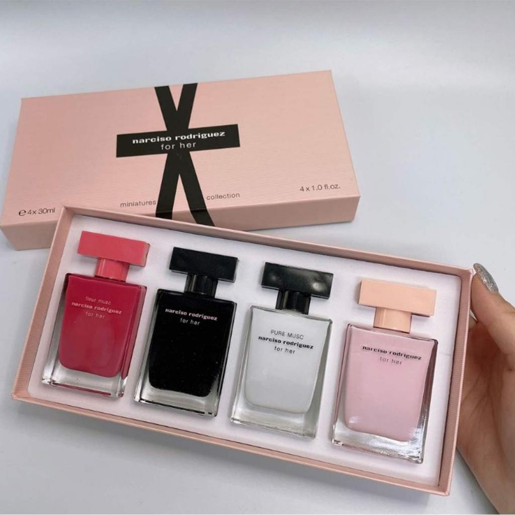 🟢🟡🔴Original (✅Harga Borong)4in1 Gift Set 4x7.5ml