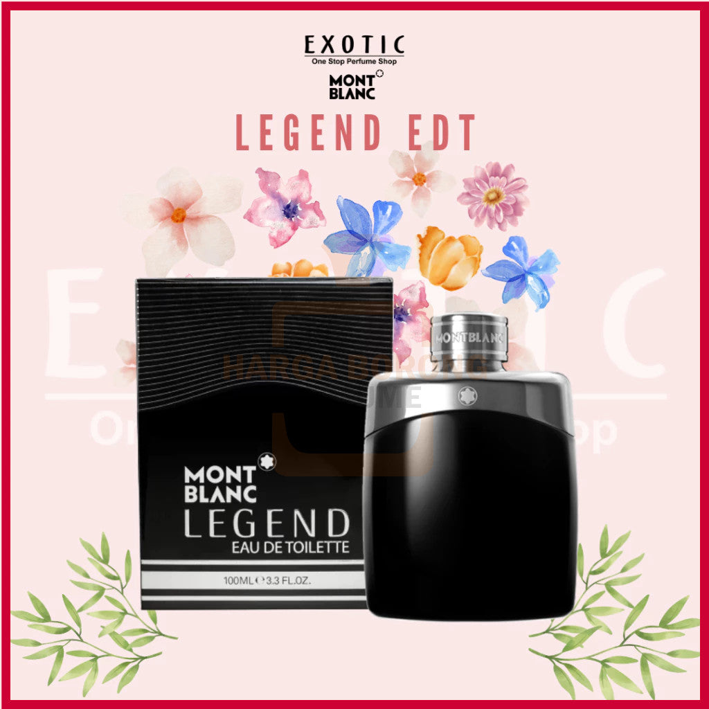 🟢🟡🔴Original (✅Harga Borong) Legend Eau de Toilette 100ml perfume for Men