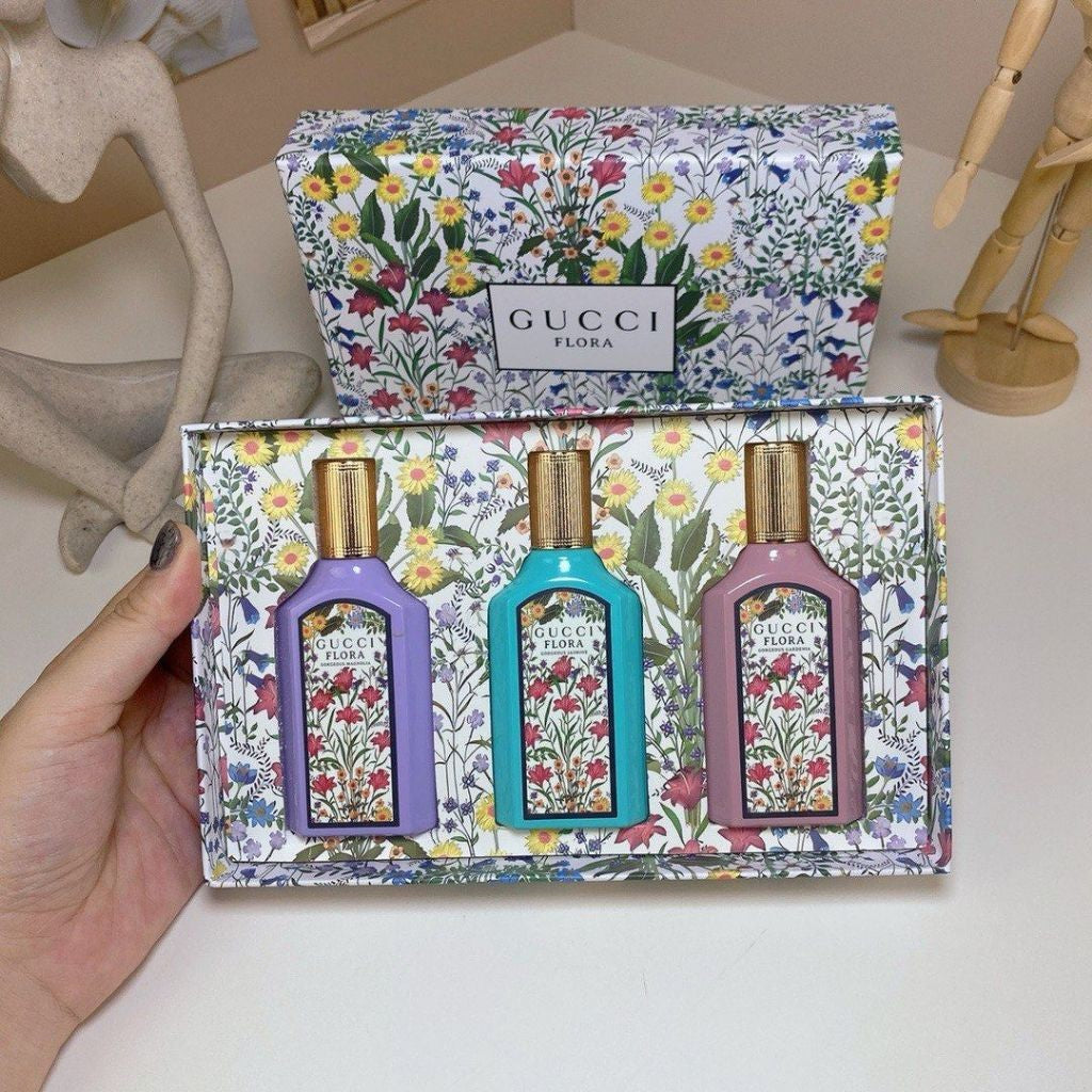 🟢🟡🔴Original (✅Harga Borong) Flora 3in1 Gift Set 3x30ml