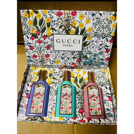 🟢🟡🔴Original (✅Harga Borong) Flora 3in1 Gift Set 3x30ml