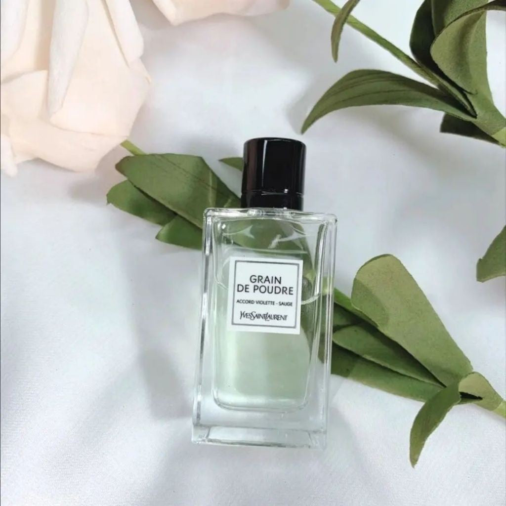 🟢🟡🔴Original (✅Harga Borong) Grain De Poudre Accord  Violette Sauge Edp  Fragrance 75ml men and women
