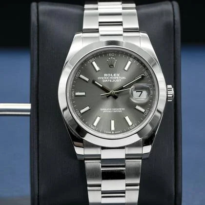 High Qulity Rolex Datejust Index Dial Oyster Bracelet Watch