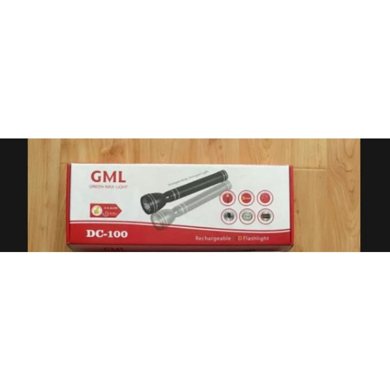 JML Japan Max Light  Rechargeable Aluminum Tourch Light DC-70 DC-80 DC-90 DC-100