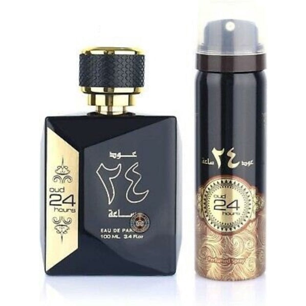 Oud 24 Hours 2 in 1 For Men and Women Perfume 0ud 24 Original - Oud 100ML