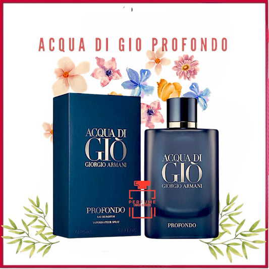 🔴🟡🟢Acqua di Giò Profondo Amrani for men 125ml Ready Stock