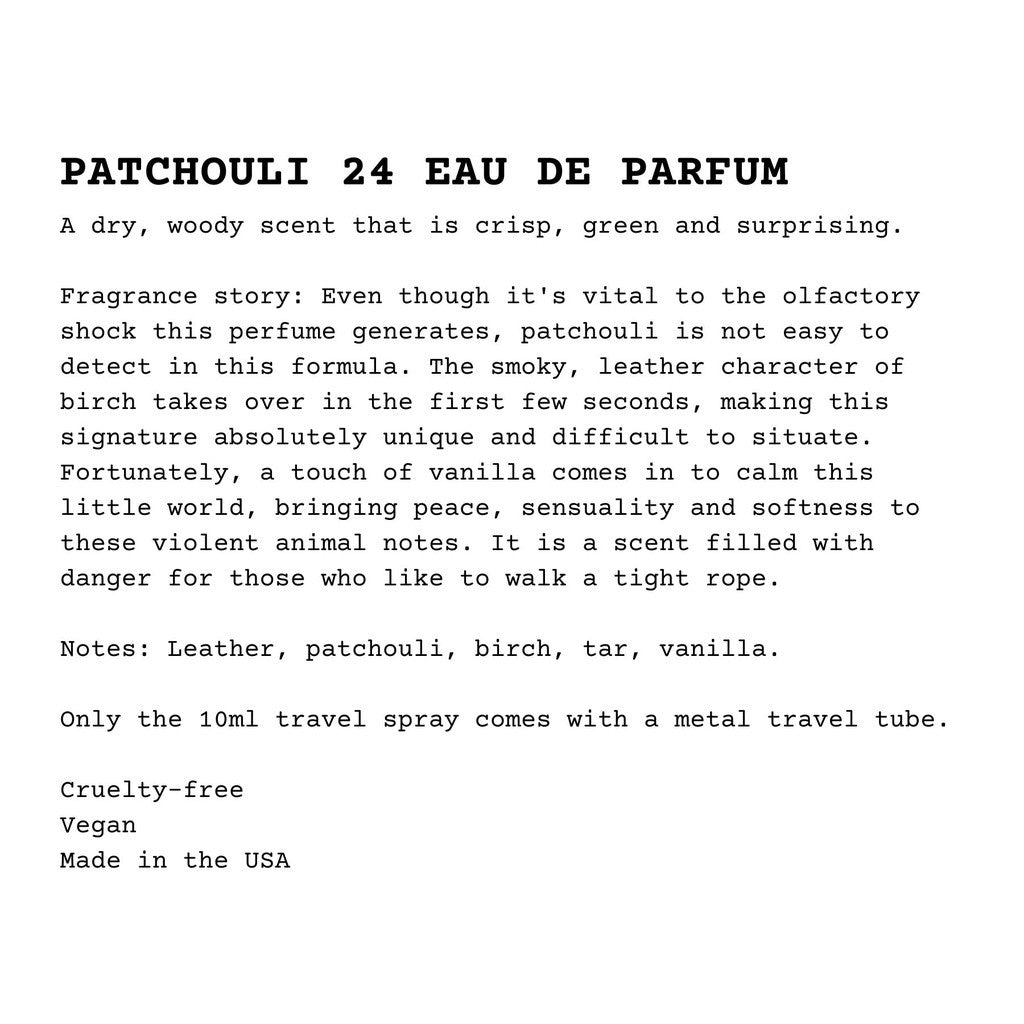 🟢🟡🔴Original (✅Harga Borong) Patchouli 24 Edp perfum 100ml  for men and women