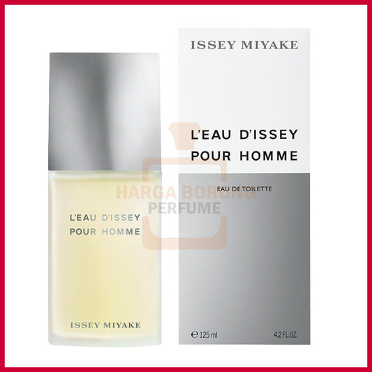 🟢🟡🔴Original (✅Harga Borong) L'Eau d'Issey Pour Homme Eau de Toilette Spray 125 ml perfume for Men