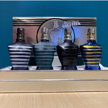 🟢🟡🔴Original (✅Harga Borong) Best of Jean Paul Gaultier 4in1 Le Male 4x30ml Spray ( Perfume Gift Set ) For Men