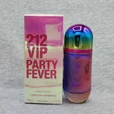🟢🟡🔴Original (✅Harga Borong) 212 VIP Party Fever EDT 80ml for Women