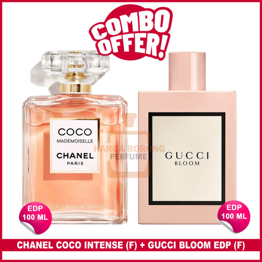 2Pcs🔴Combo Offer🔴coco mademoiselle intense 100 ml  (F) + Bloom EDP 100ml (F)