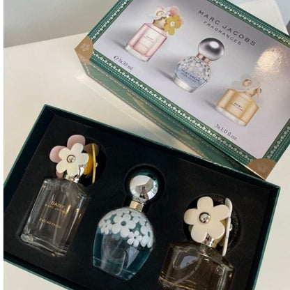🟢🟡🔴Original (✅Harga Borong) Jacob Daisy New 3in1 Christmas Gift Set 3x30ml Perfume For women