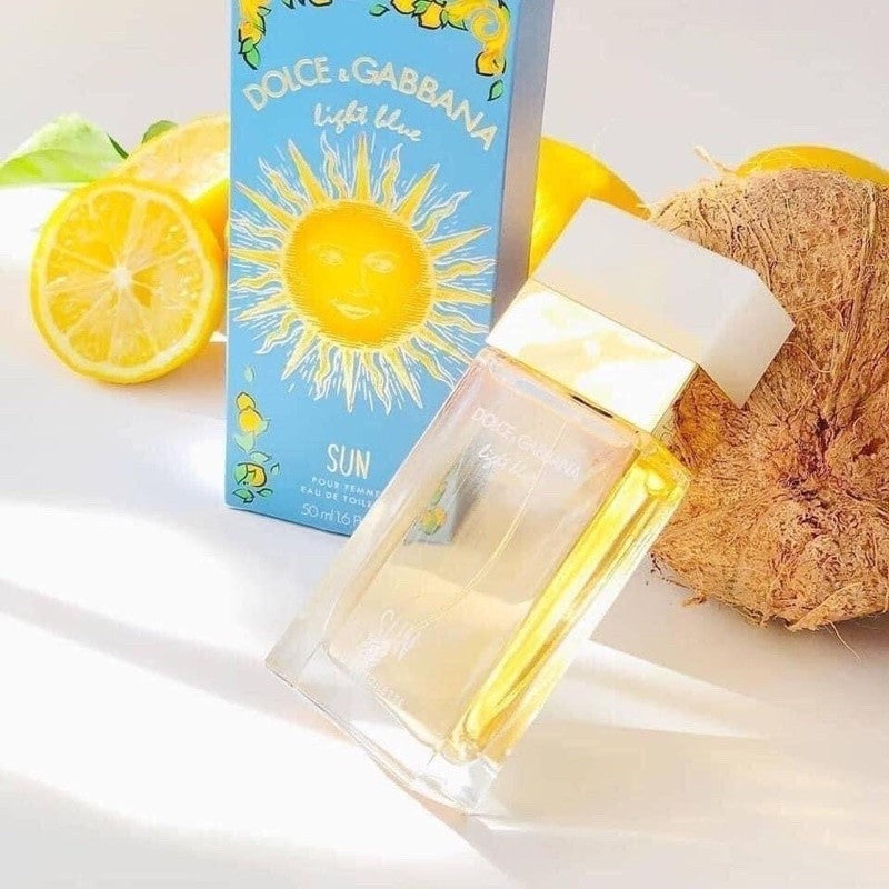 🟢🟡🔴Original (✅Harga Borong)Light Blue Sun Pour Homme  perfume for men - Eau de Toilette 100ml
