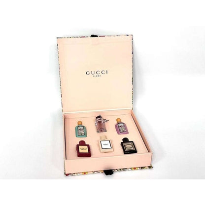 🟢🟡🔴Original (✅Harga Borong) Gcuci Pink Parfum Gift Set 6in1 For Women [6X5ML] With Paper bag