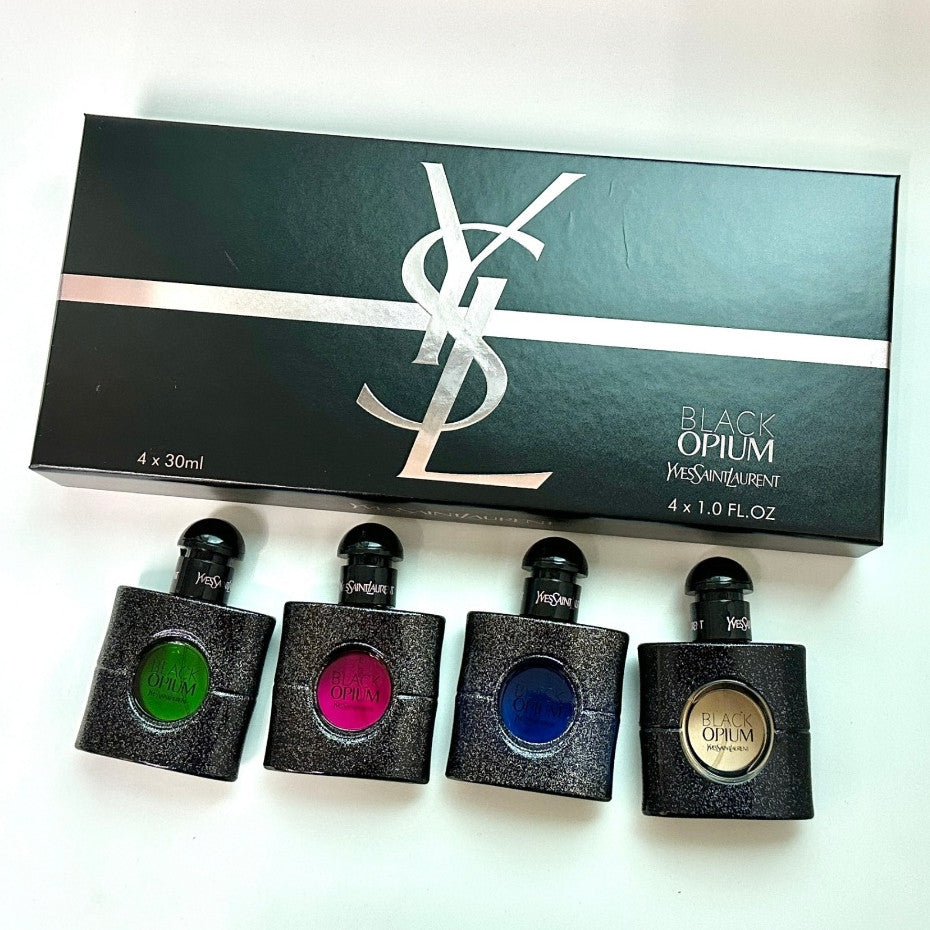 🟢🟡🔴Original (✅Harga Borong)  Black 0pu!m 4in1 Gift Set Perfume (4x30ml)