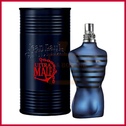 🟢🟡🔴Original (✅Harga Borong) Ultra Male Jean Paul Gaultier Eau de Toilette Intense 125ml for men