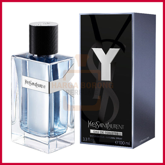 🟢🟡🔴Original (✅Harga Borong) PerfumeYSL Y Eau de Toilette for Men 100ml