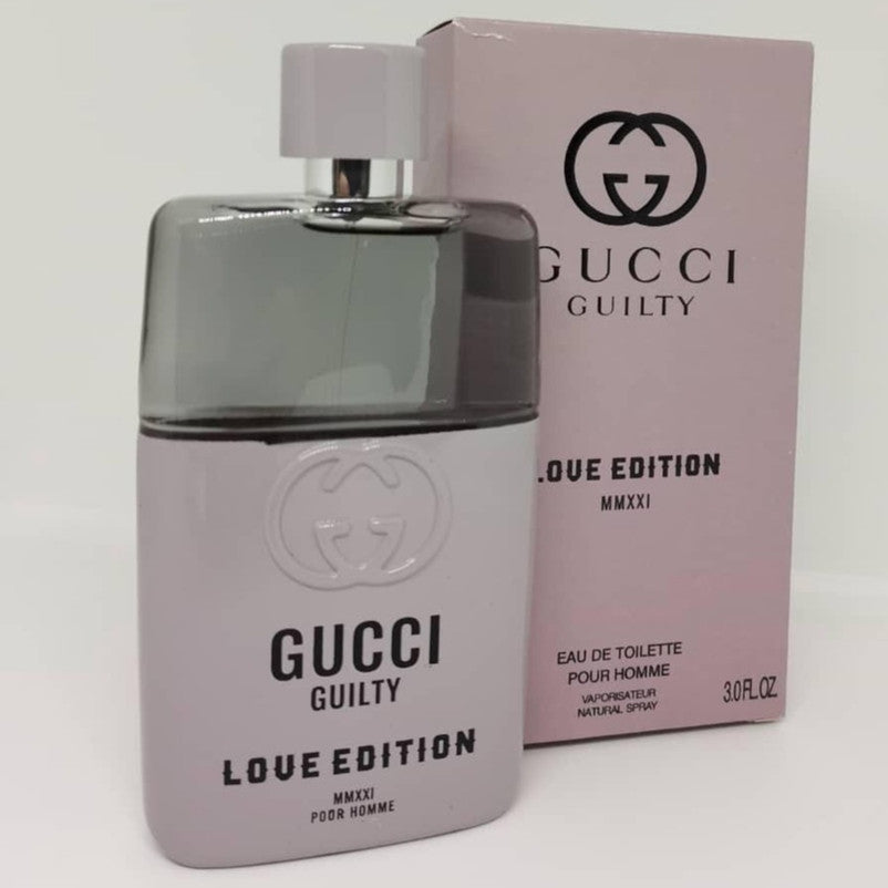 🟢🟡🔴Original (✅Harga Borong) guilty love edition  pour homme eau de toilette 90ml For Men