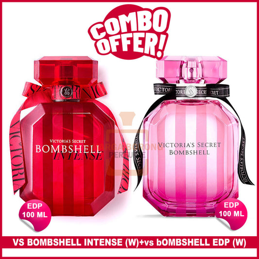 2Pcs🔴Combo Offer🔴 vs bombshell EdP 100 ml + vs bombshell Intense 100 For Women