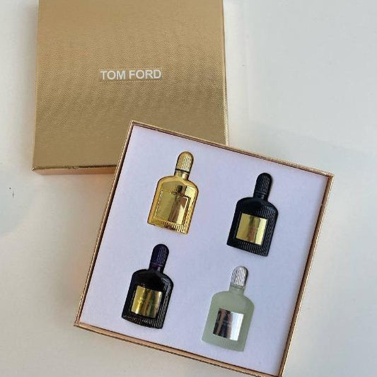 🟢🟡🔴Original (✅Harga Borong)  Square Gold Box 4in1 (4x4ml) perfume Gift Set men & Women